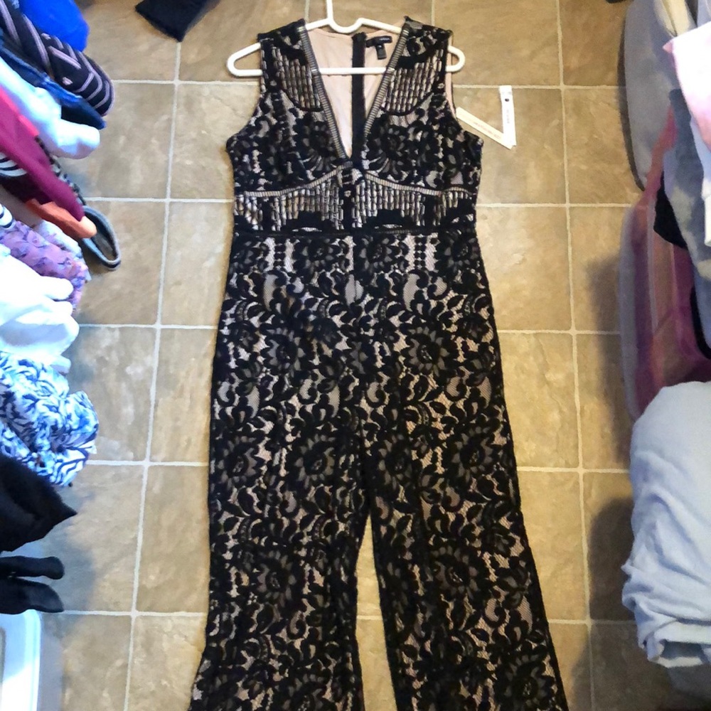 AQUQA Size Large lace Jump suit